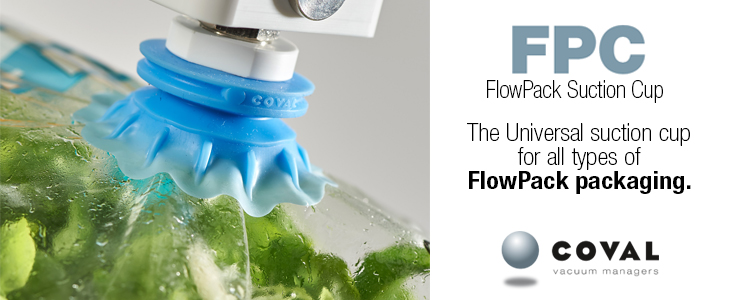 Soft bag suction cup, FPC series (Flowpack, Doypack) Soft bag suction cup, FPC series (Flowpack, Doypack)